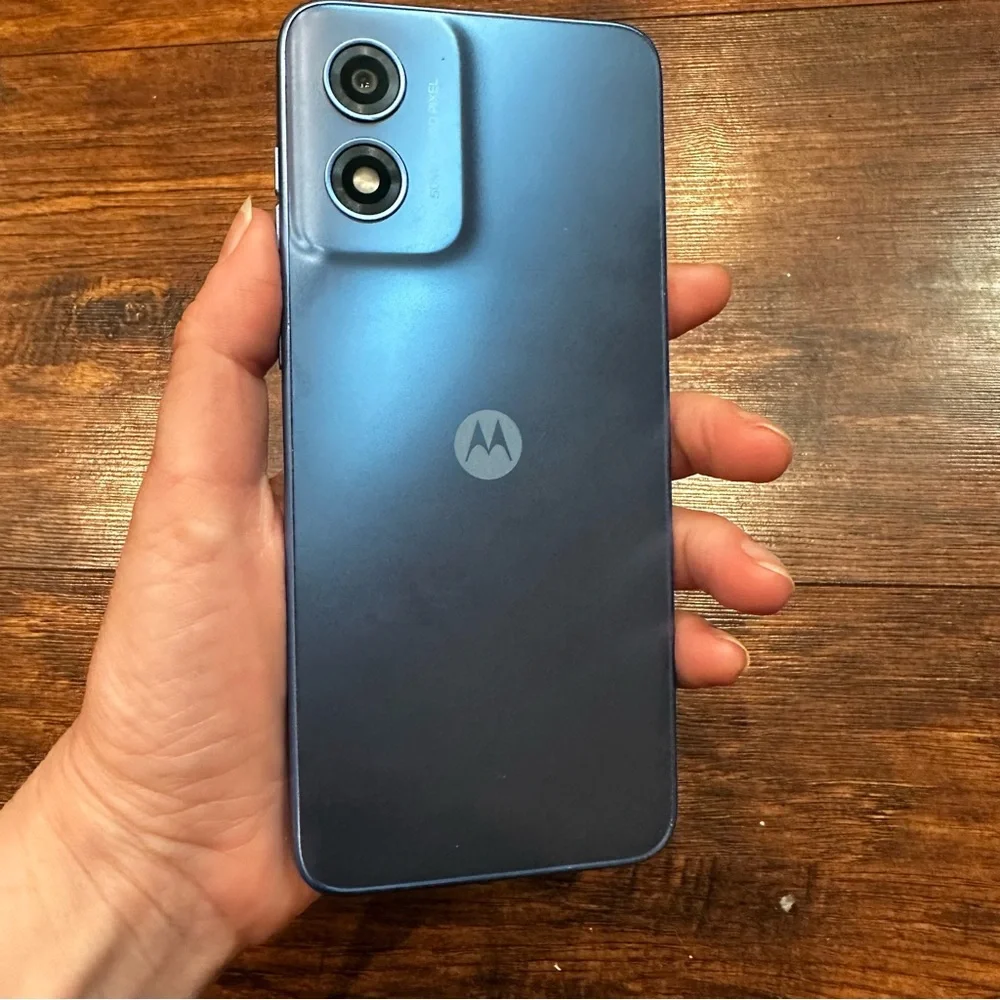 Motorola Moto G Play (2024) 64GB XT2413-1 Sapphire Blue (Cricket Wireless) Phone
